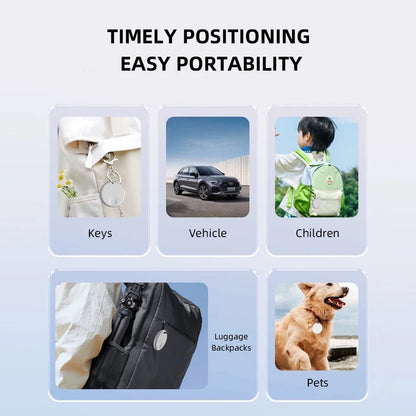 Localizador GPS Pessoal Portátil com Alarme de Prevenção de Perda