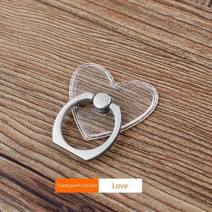 Suporte Universal para Celular com Anel Magnético - Transparente