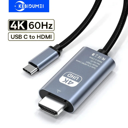 Adaptador USB-C para HDMI 4K 60Hz - Conecte Seu Mundo