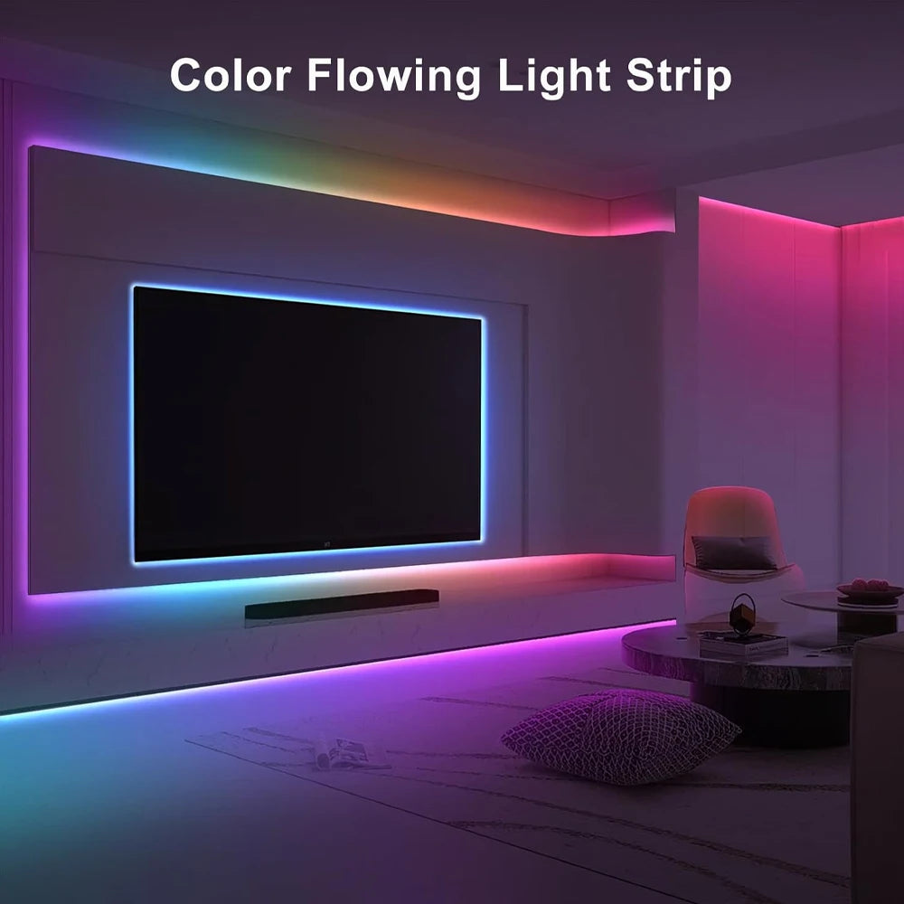 Fita LED RGBIC COB WiFi 12V - Iluminação Inteligente para Seu Ambiente