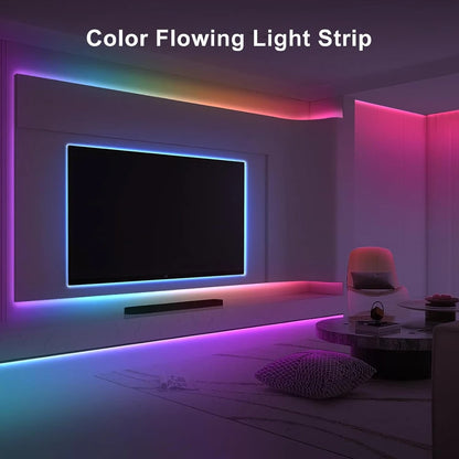 Fita LED RGBIC COB WiFi 12V - Iluminação Inteligente para Seu Ambiente