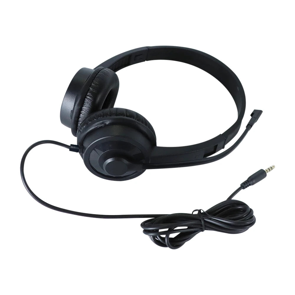Headset Gamer com Microfone 3.5MM - Som Claro e Controle de Volume