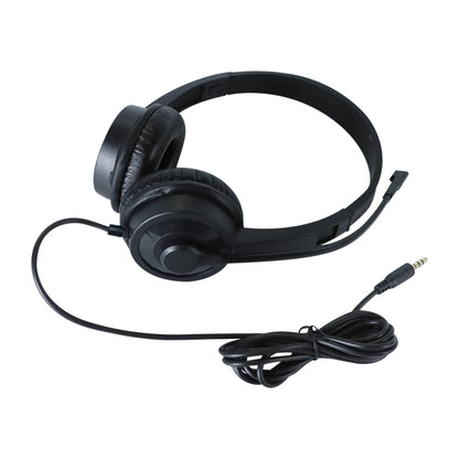 Headset Gamer com Microfone 3.5MM - Som Claro e Controle de Volume