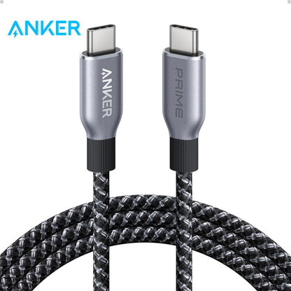 Cabo USB-C para USB-C Anker Prime 240W - 3 pés de Carregamento Rápido