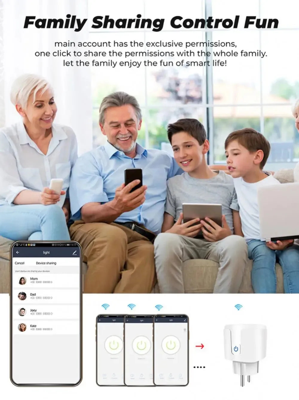 Tomada Inteligente Tuya Zigbee 20A com Monitoramento de Energia e Controle por Voz