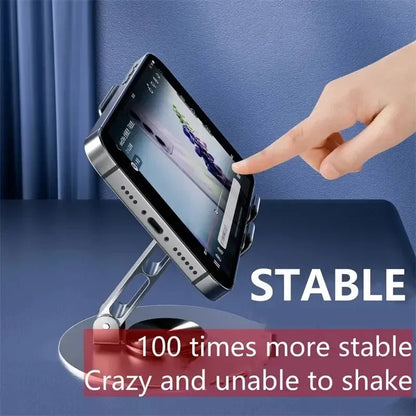 Suporte Ajustável de Alumínio para Tablet 720° - Praticidade e Estilo para Seu Dia a Dia