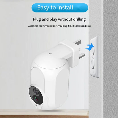 Câmera de Segurança Timethinker Wifi 360° - Vigilância HD 1080P com Visão Noturna