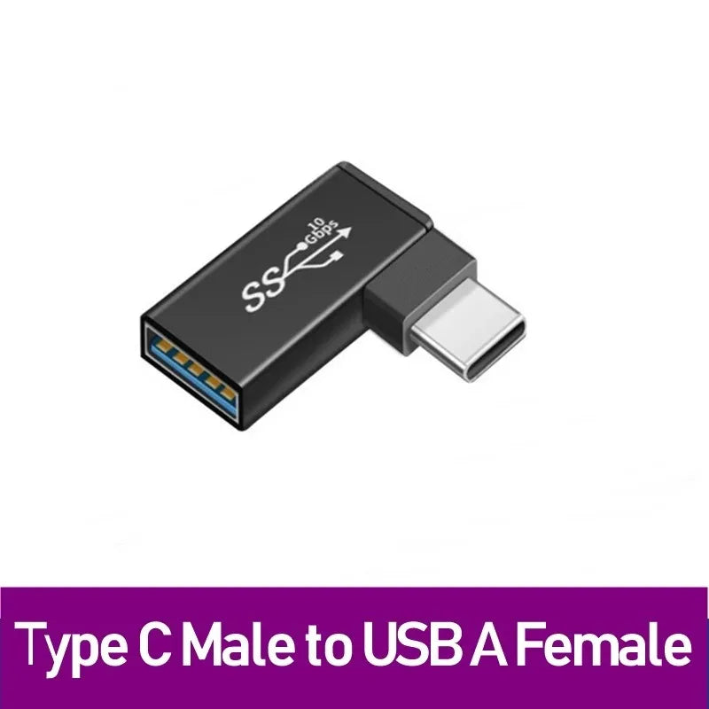 Adaptador Universal USB 3.0 OTG Type C - Conector USB C Masculino para USB-A Masculino e Feminino