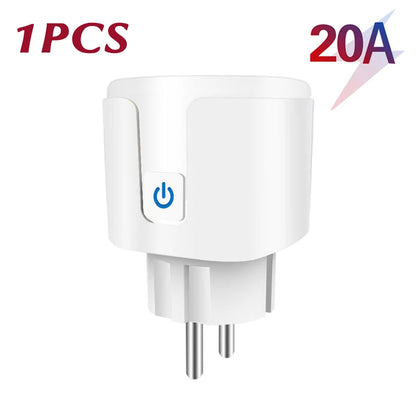 Tomada Inteligente WiFi 16A/20A com Monitor de Energia e Função de Temporização