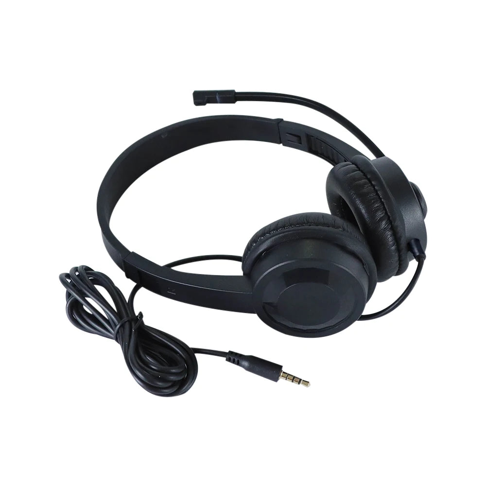 Headset Gamer com Microfone 3.5MM - Som Claro e Controle de Volume