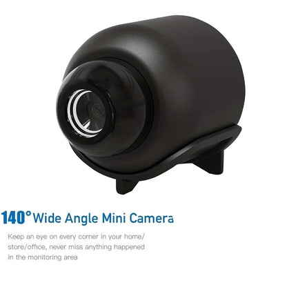 Câmera Mini X5 1080P com Visão Noturna Clara - Leve e Portátil