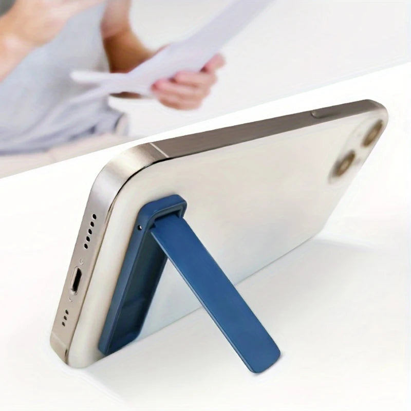Suporte Mini Ultra Fino para Celular - Metal Dobrável e Invisível