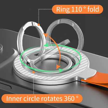 Suporte Magnético Universal para Celular com Magsafe - Anel de Dedos e Alça para Carro