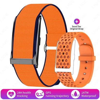 Relógio Inteligente Fitness para Homens e Mulheres - Monitor de Frequência Cardíaca e Pressão Arterial