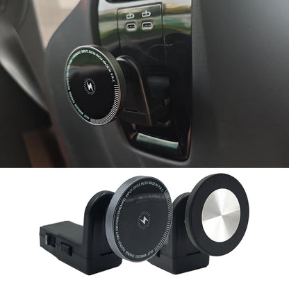 Suporte Magnético para Celular com Carregador Sem Fio 15W - BMW 5 e 7 Series, I5, I7, IX, X5, X6, X7 (2023-2025)