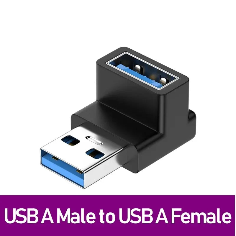Adaptador Universal USB 3.0 OTG Type C - Conector USB C Masculino para USB-A Masculino e Feminino
