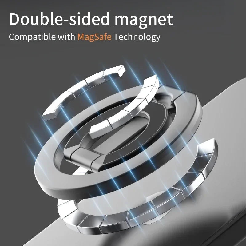 Suporte Magnético para Celular com Dupla Face MagSafe - Prático e Portátil