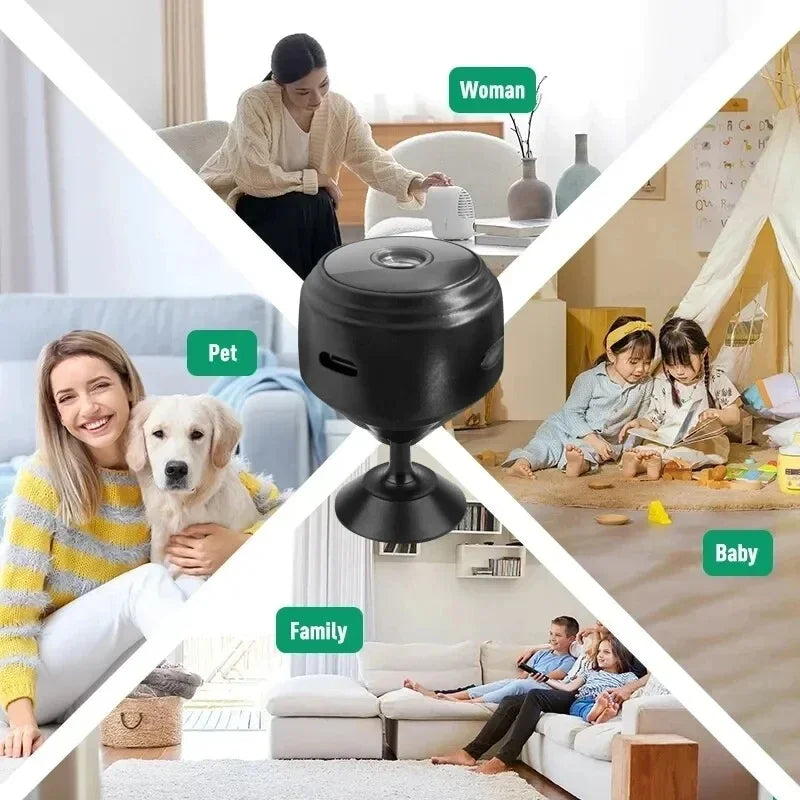 Câmera Mini A9 WiFi - Vigilância Inteligente para Sua Casa