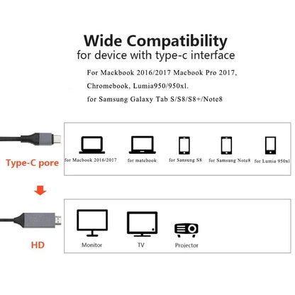 Adaptador USB-C para HDMI 4K 60Hz - Conecte Seu Mundo