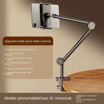 Suporte de Mesa para Celular com Clip para Cama - Ideal para Transmissões ao Vivo