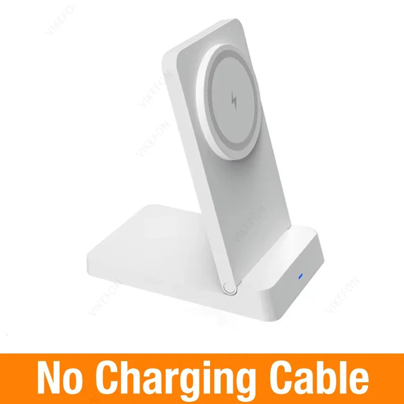 Estação de Carregamento Rápido Magnética 15W - Suporte de Mesa para iPhone com MagSafe