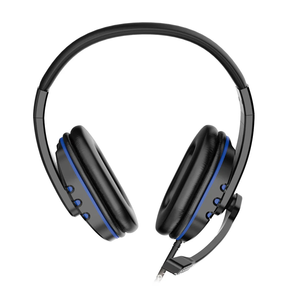Fone de Ouvido Gamer com Conector 3.5mm e Microfone para PS4 e PC