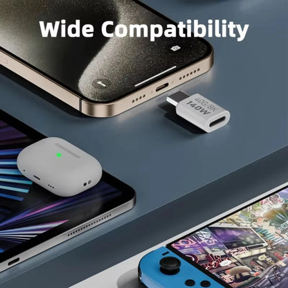 Adaptador NNBILI 140W 40Gbps OTG Type C - Conexão Rápida e Eficiente