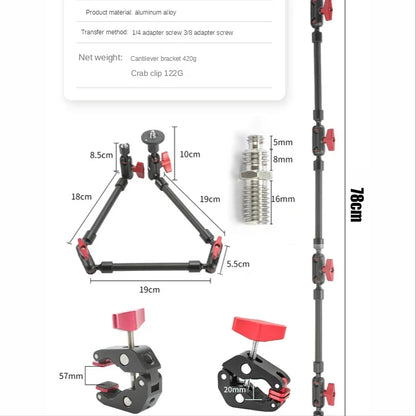 Suporte para Smartphone e Tablet com Braço Mágico de 32 Polegadas