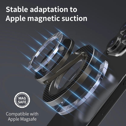 Suporte Magnético Duplo para Celular com Anel de Fixação MagSafe